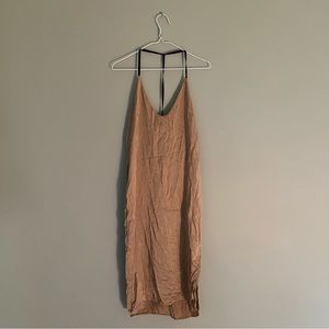 Lunya Pink Silk Sleep Dress Medium Flawed